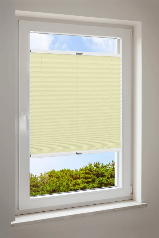Plissee Cosiflor® VS2 gelbe Stoffe